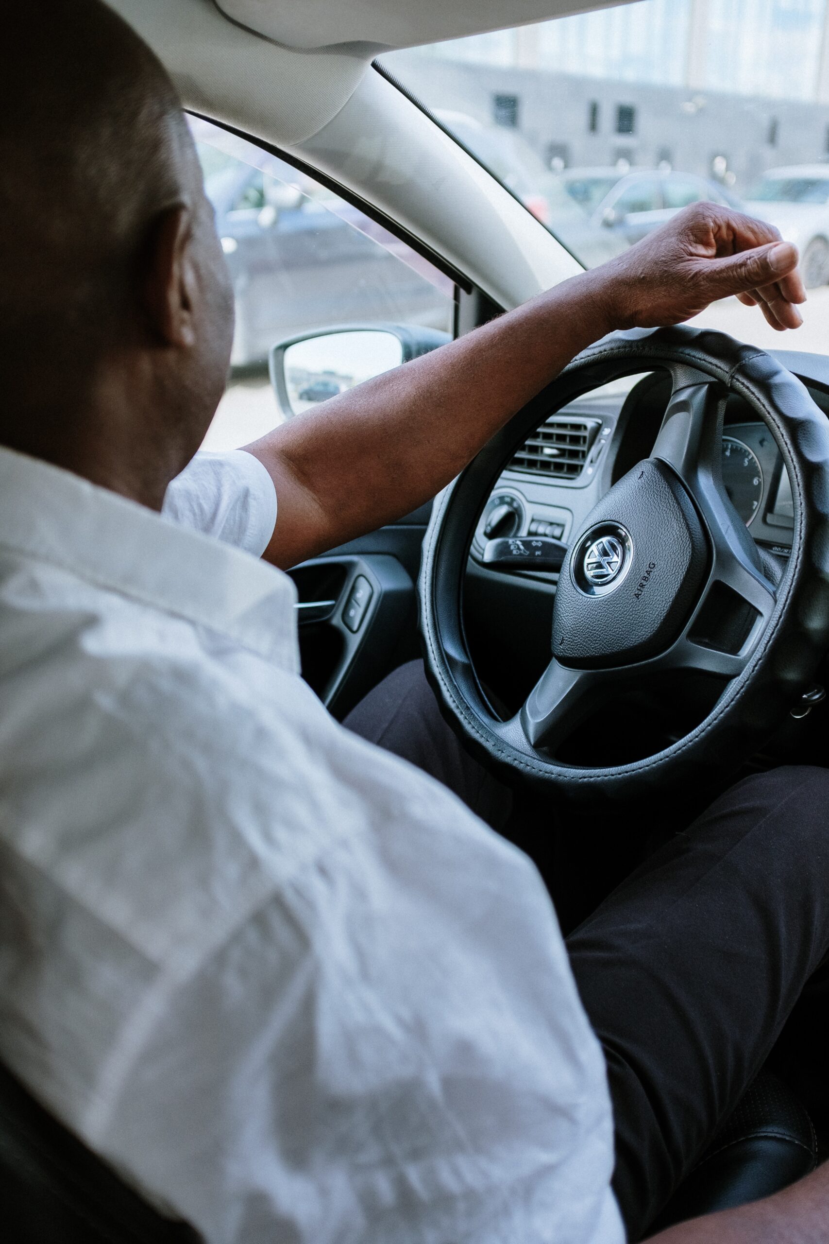 a black cab driver